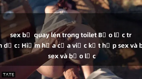 sex bị quay lén trong toilet Bạo lực trong tình dục: Hiểm họa của việc kết hợp sex và bạo lực